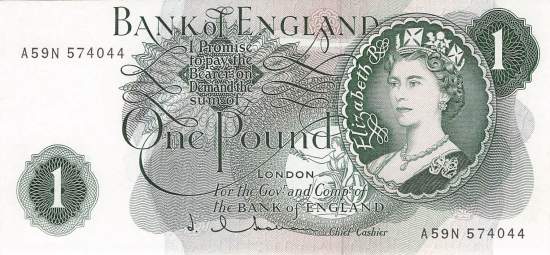 p.374d 1 Pound 1970